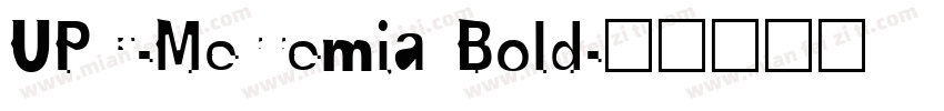 UPC-Merremia Bold字体转换